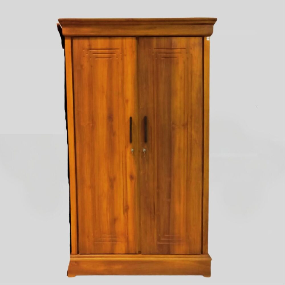 Teak Almirah - Mat 2 Door 4.5 Base Router