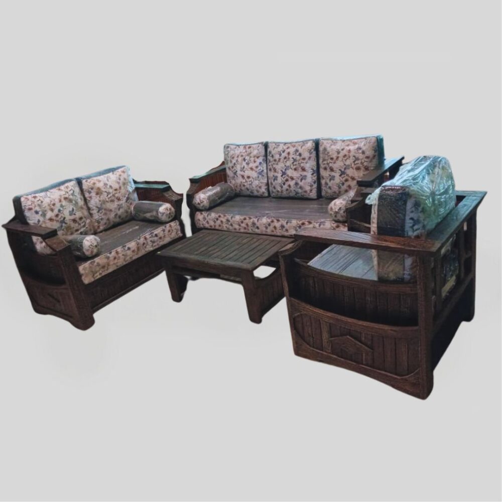 Teak Set-Rustik Design With Side Rack Set - Image 3