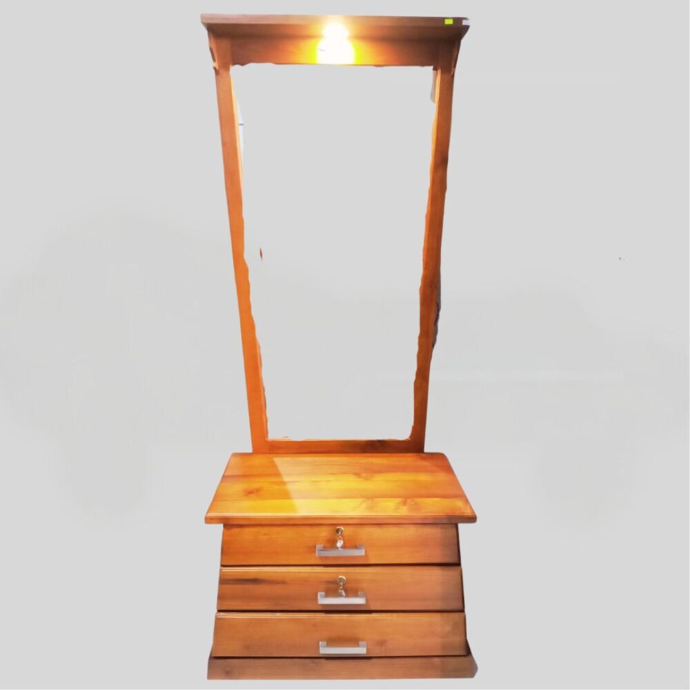 Teak V Heda 3 Locker Light Kaulu Dressing Table