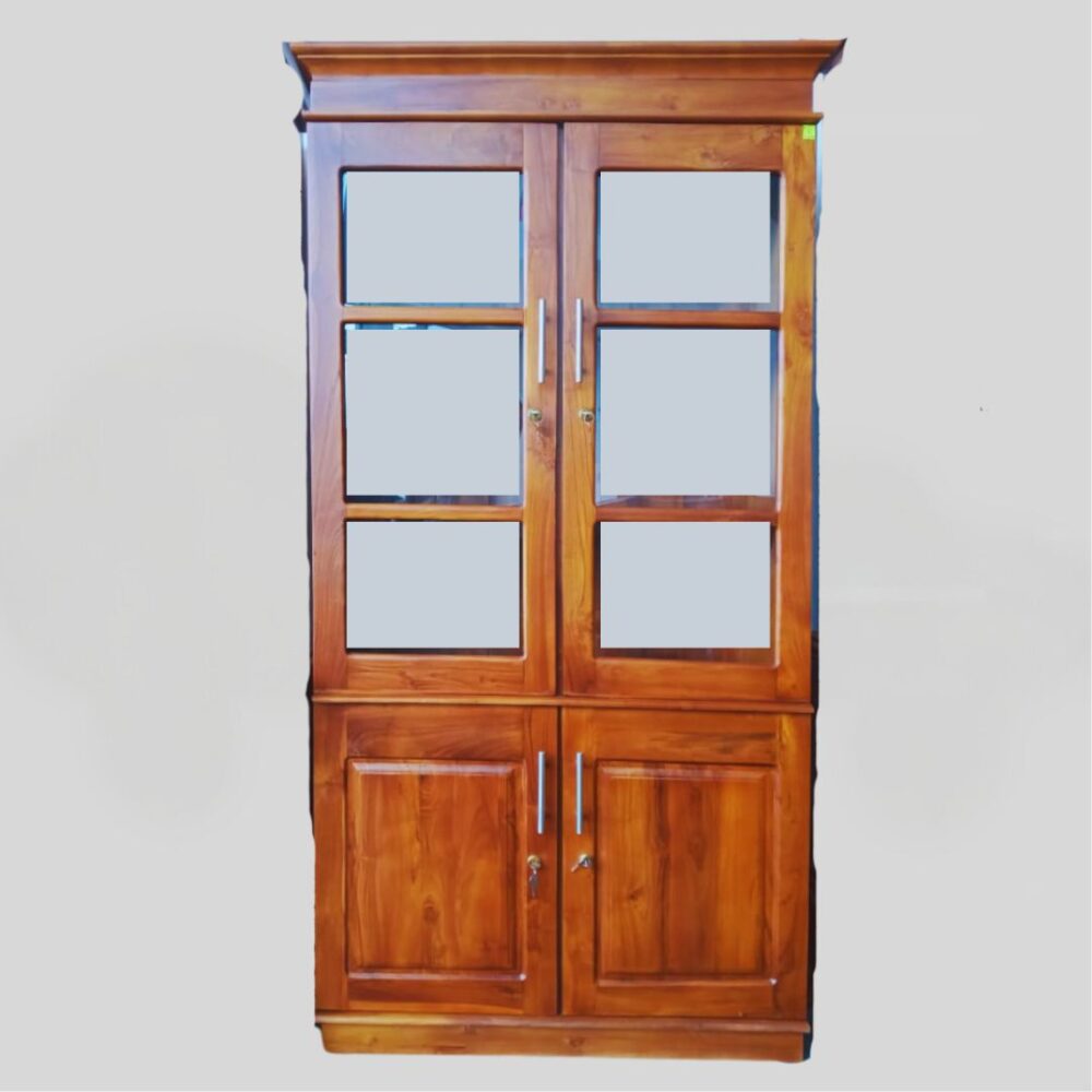 Teak 2 Door Yata 2 Cupboard 6x3 Showroom Cupboard