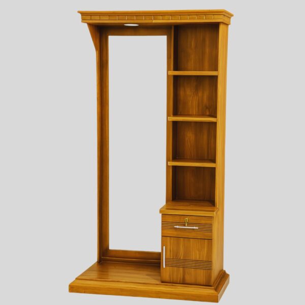Teak Matt Finish Dressing Table