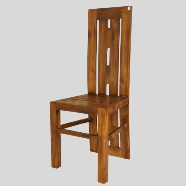 Teak Matt Finish Dinning Chair