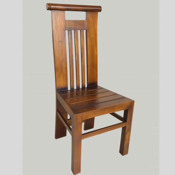 Teak Matt Finish Dinning Chair