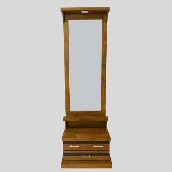 Teak Matt Finish Dressing Table