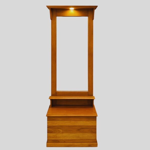 Teak Matt finish Dressing Table