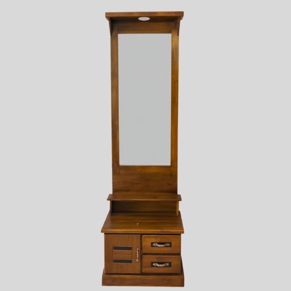 Teak Matt Finish Dressing Table