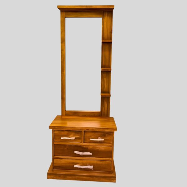 Teak Matt finish Dressing Table