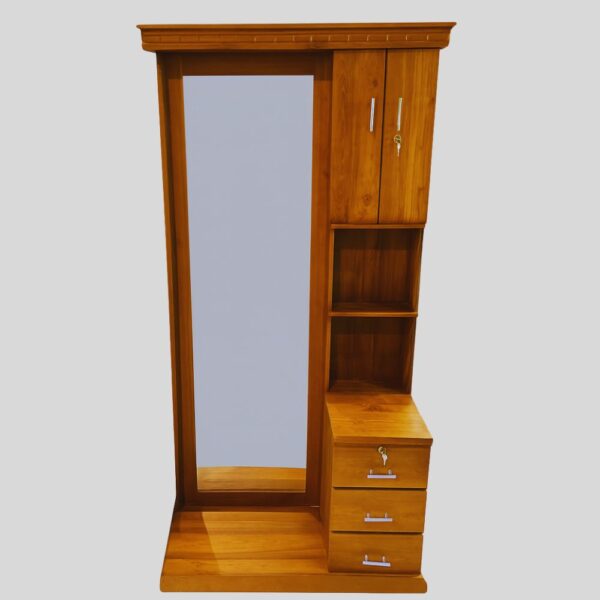 Teak Matt Finish Dressing Table