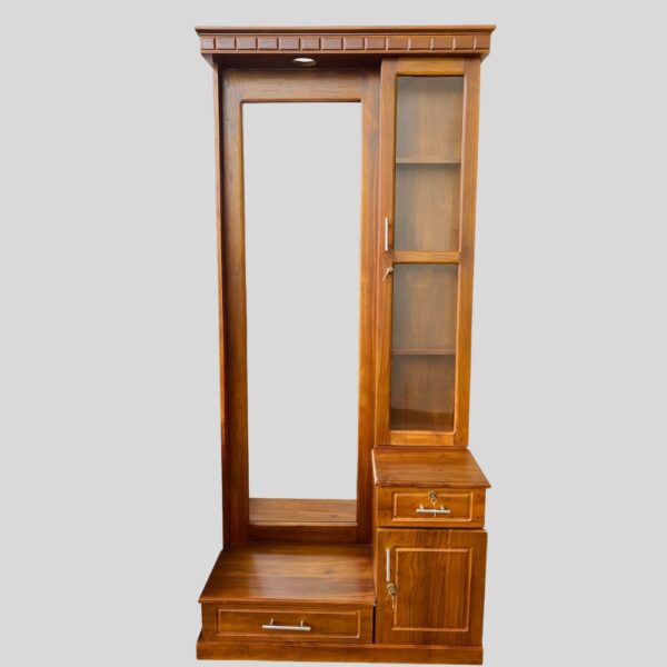 Teak Matt Finish Dressing Table