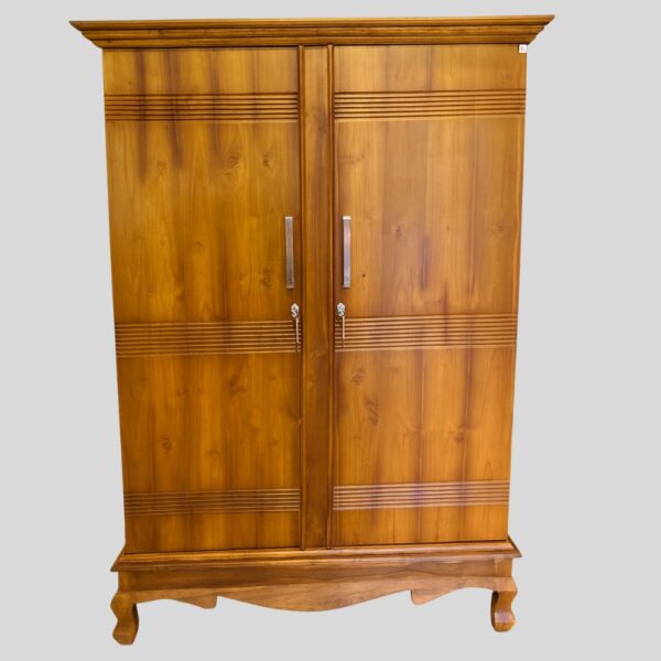 Teak Matt Finish 02 Door Almirah