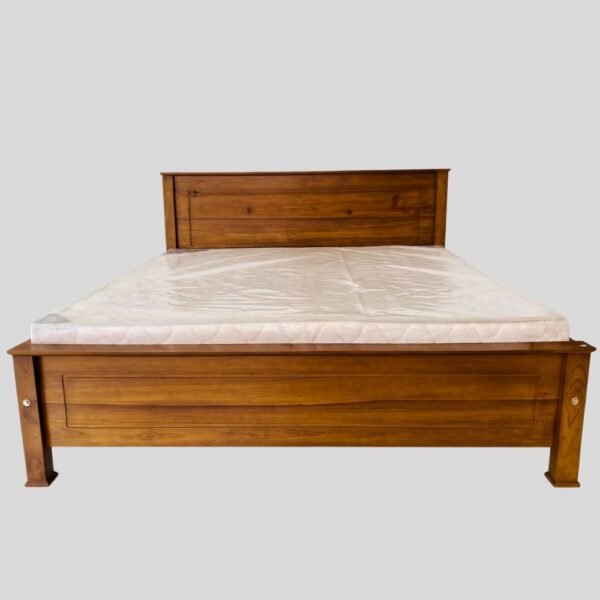 Teak Matt Finish (6X6.5 SIZE) Bed