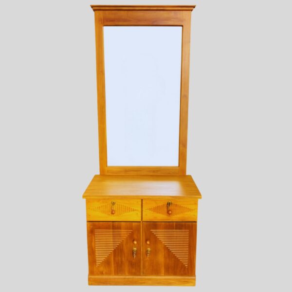 Teak Matt Finish Dressing Table