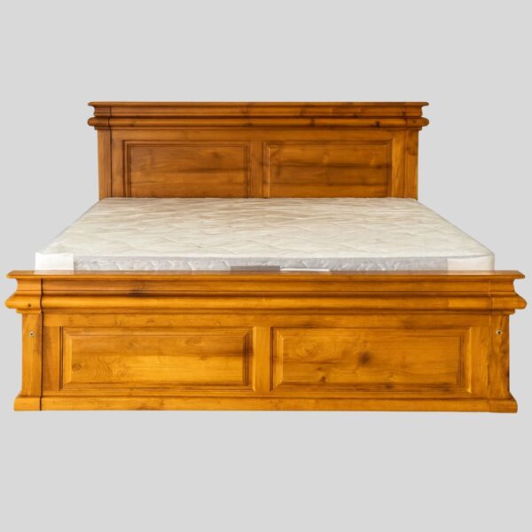 Teak Matt Finish (6X6.5 SIZE) Bed