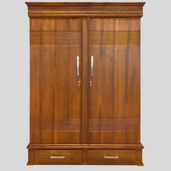 Teak Matt Finish 02 door Almirah
