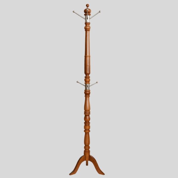 Teak Matt Finish Cort Rack