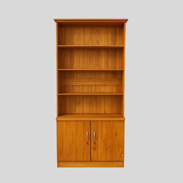 Teak Matt Finish Book Rack