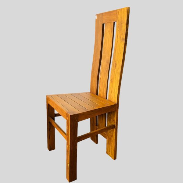 Teak Matt Finish Dinning Chair