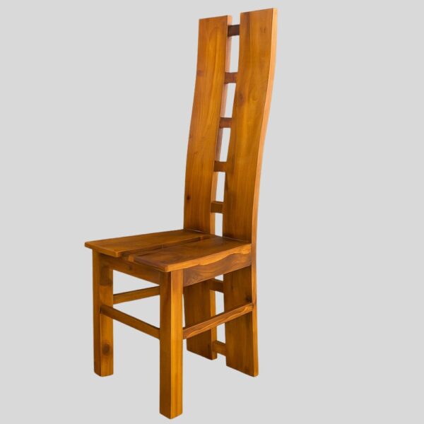 Teak Matt Finish Dinning Chair