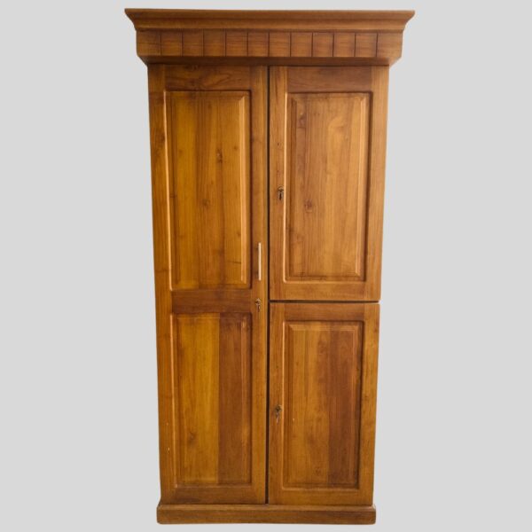 Teak Matt Finish 02 Door Almirah