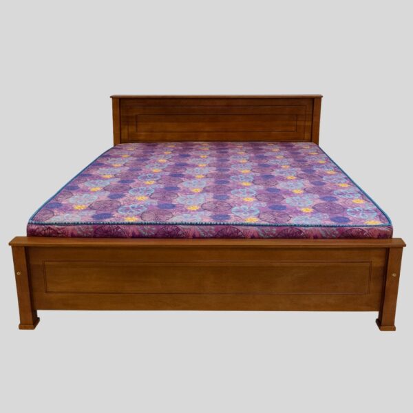 Teak Matt Finish (6X6.5 SIZE) Bed