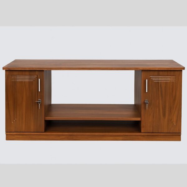 Teak Matt Finish TV Stand