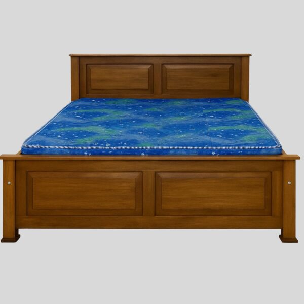Teak Matt Finish (5X6.5 SIZE) Bed