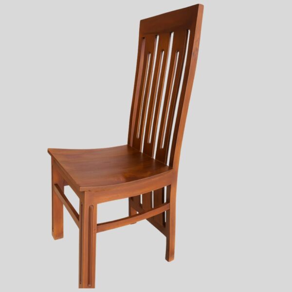 Teak Matt Finish Dinning Chair