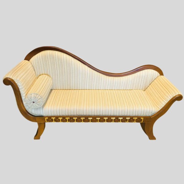 Teak Matt Finish Diwan Sofa